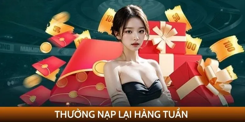 Thưởng nạp lại hàng tuần